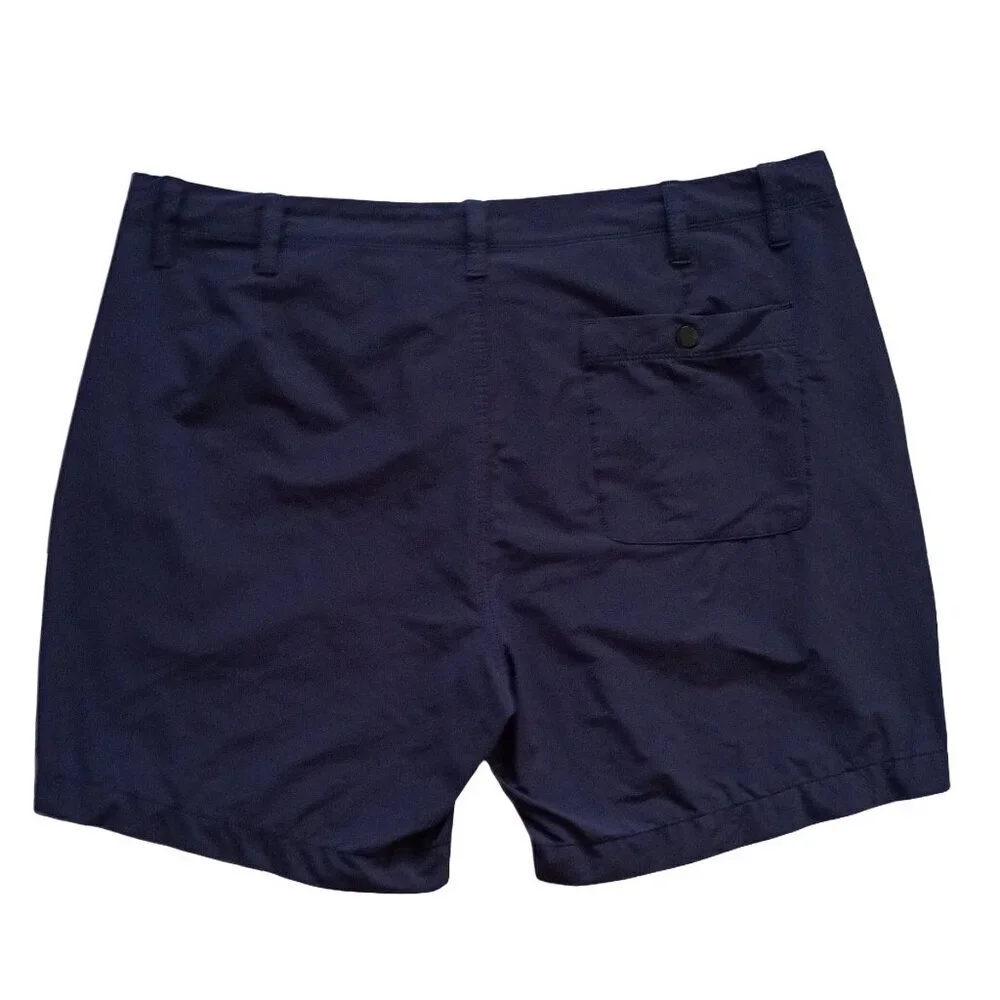 Gap Tech Shorts Men’s 38 Blue Stretch Nylon Active Outdoor Performance